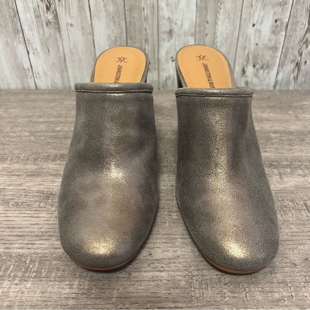 Johnston & Murphy Women's Charlotte Mule Gold 6.5 - Picture 2 of 6